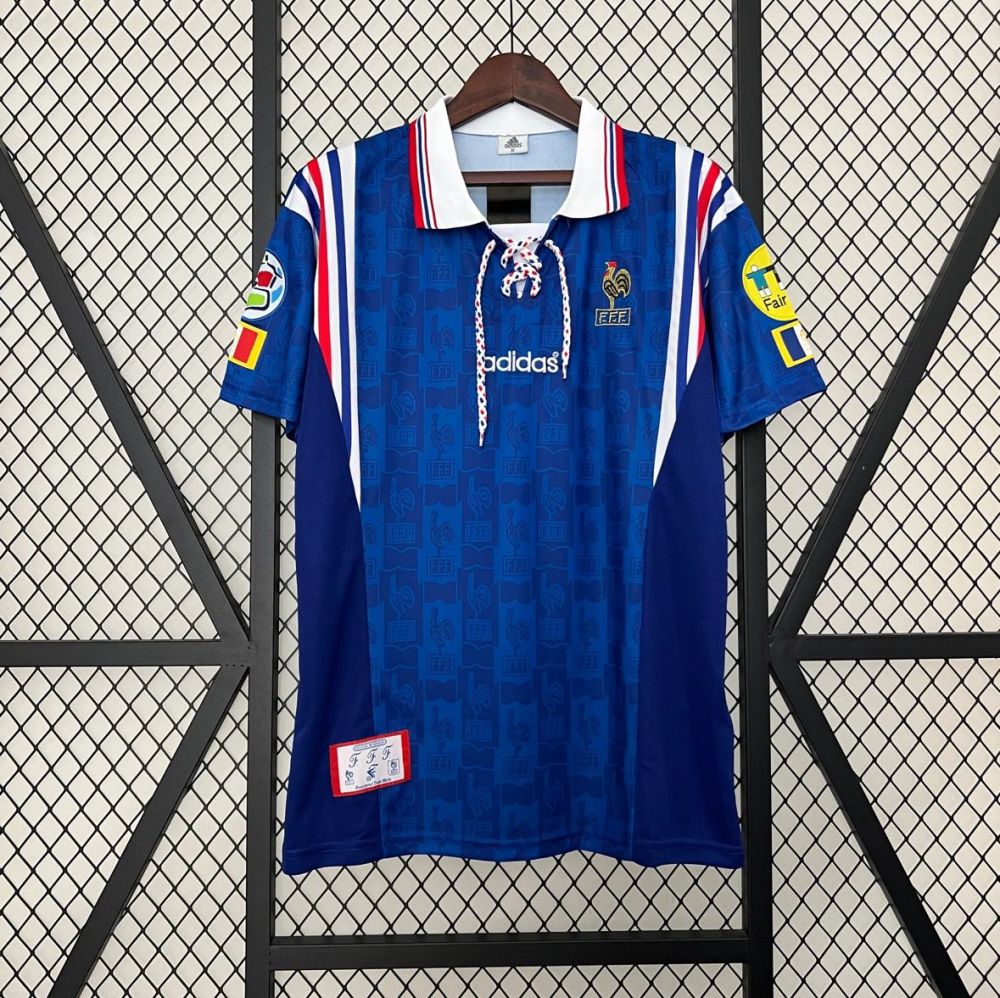【Retro shirt】France 1996 home Kit