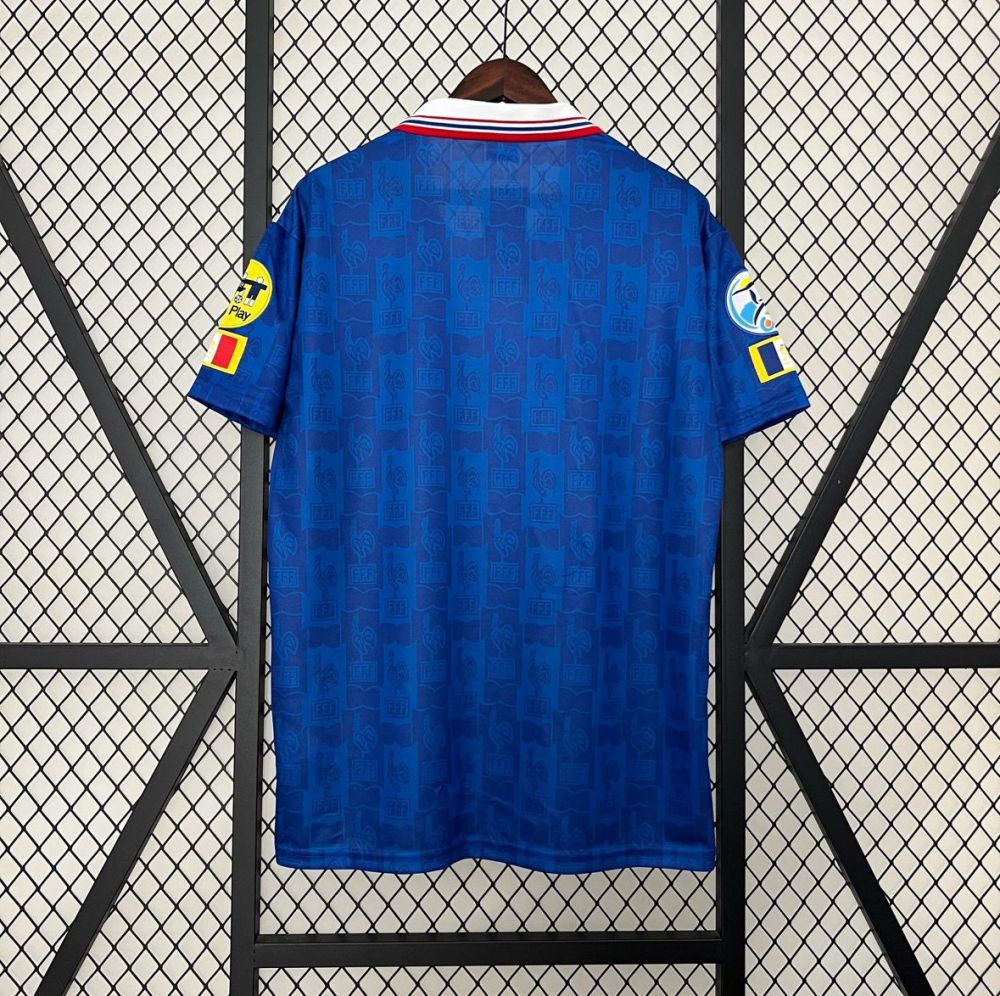 【Retro shirt】France 1996 home Kit