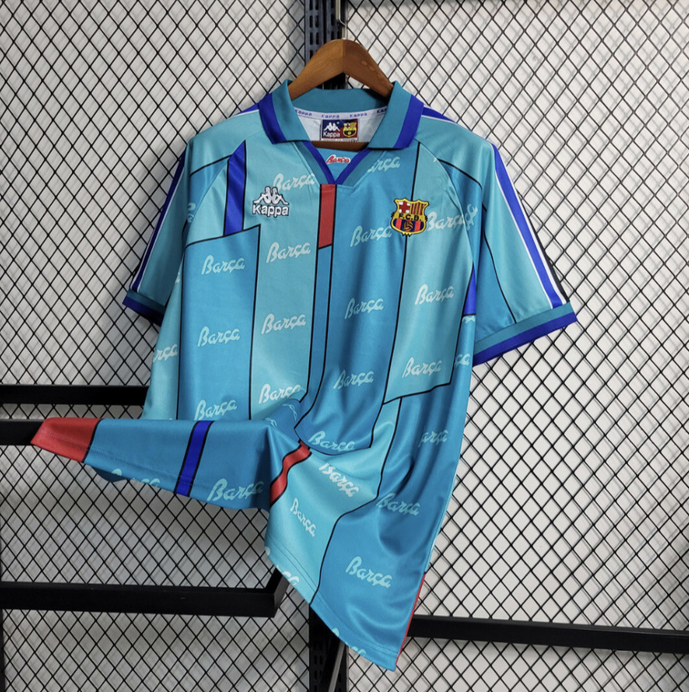 【Retro shirt】Barcelona 1996/1997 away kit