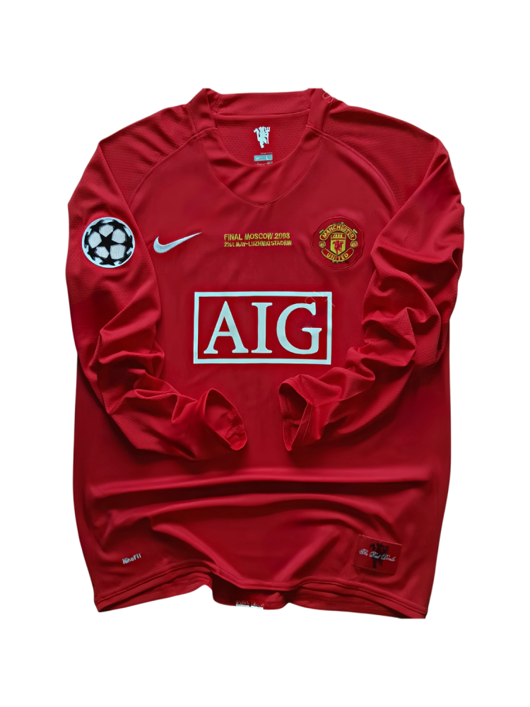 【Retro shirt】Manchester Utd 2007/2008 Home Kit