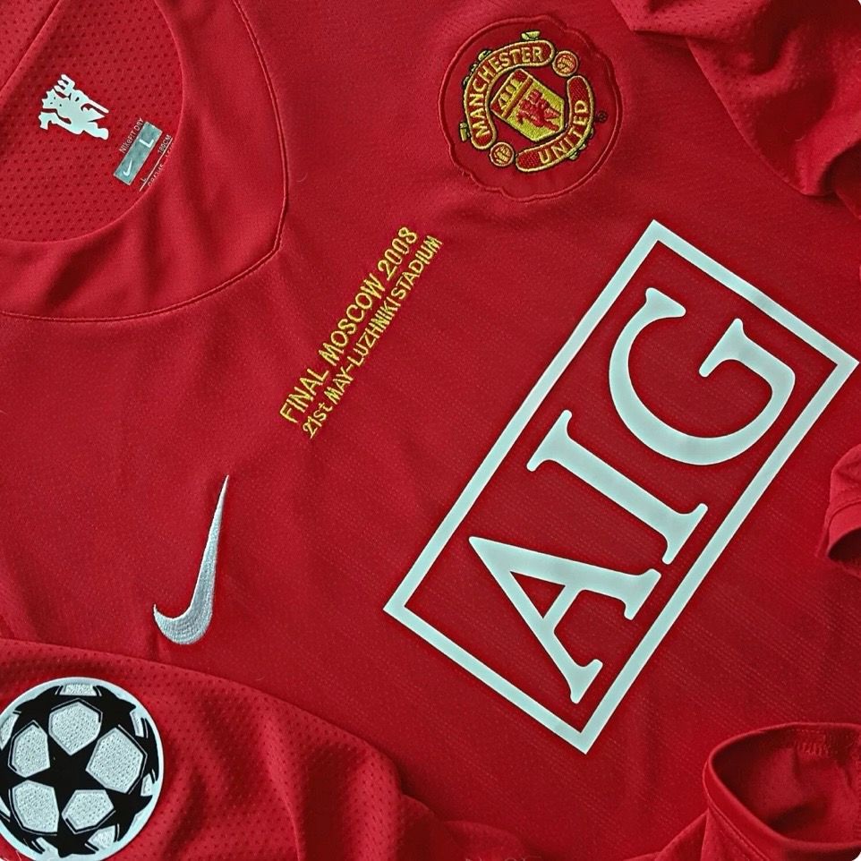 【Retro shirt】Manchester Utd 2007/2008 Home Kit
