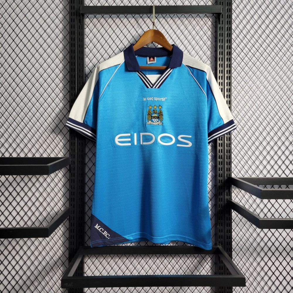 【Retro shirt】Manchester City 1999/00 home kit