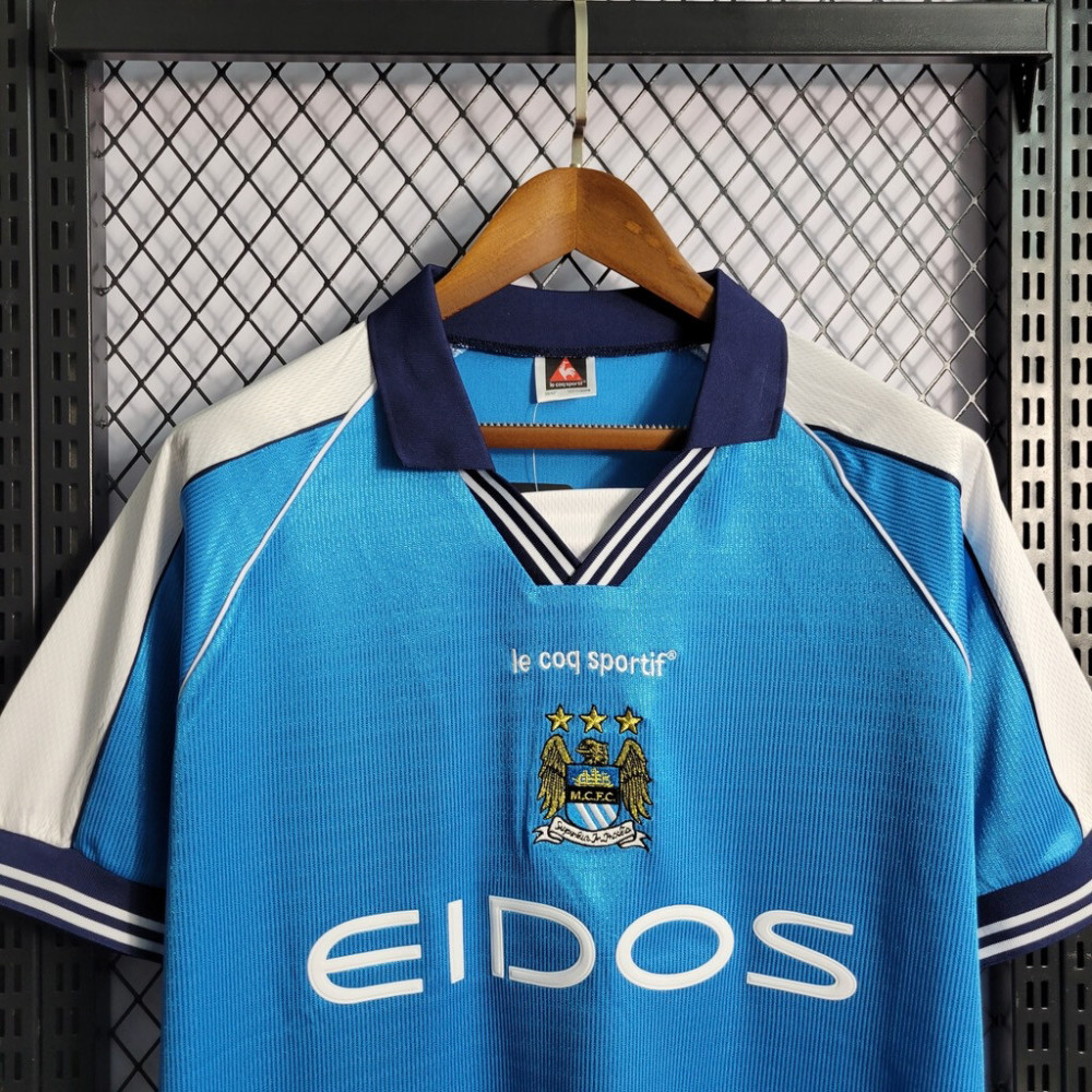 【Retro shirt】Manchester City 1999/00 home kit