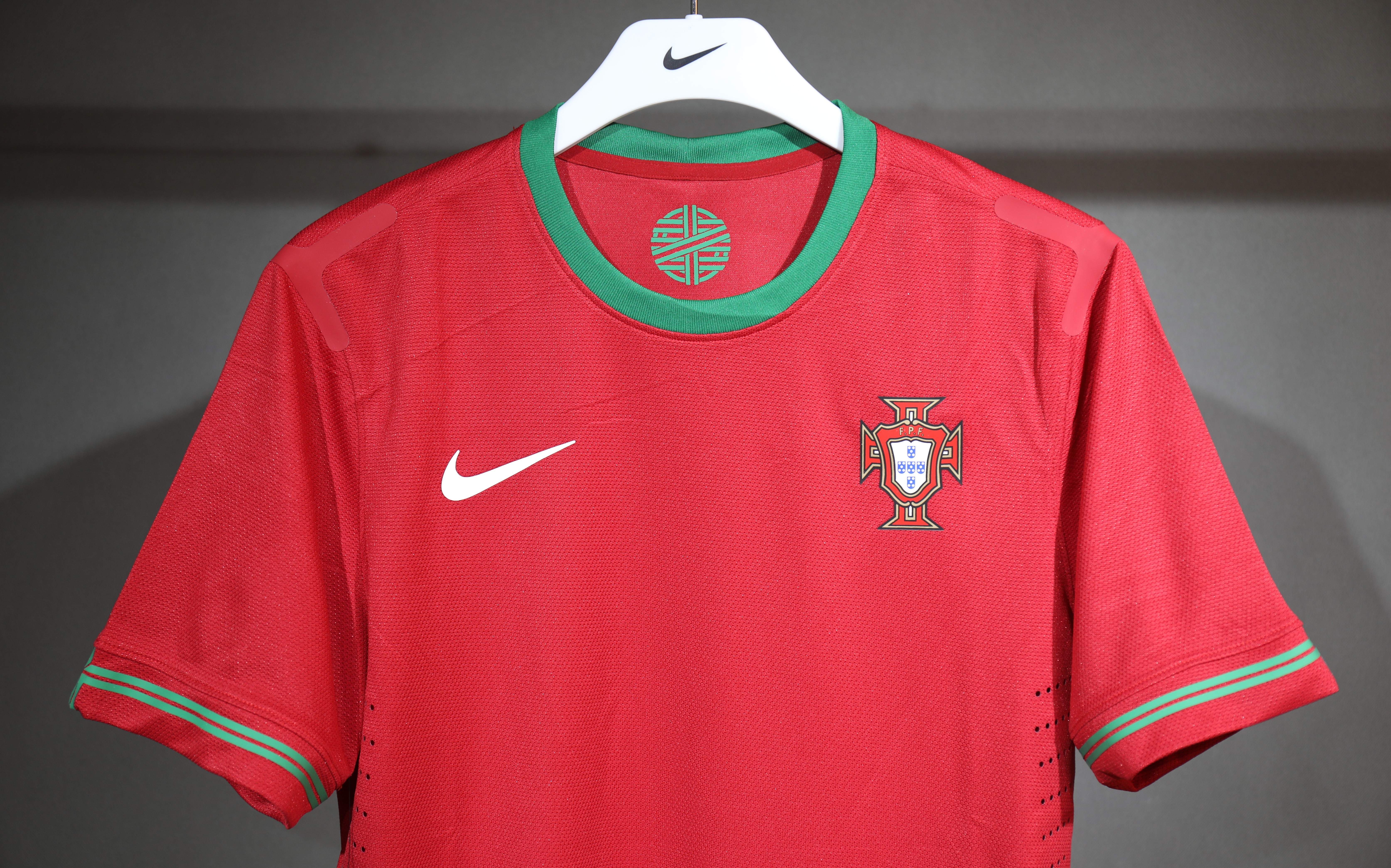 2012 Portugal  Euro Cup Home Retro Jersey Player Edition