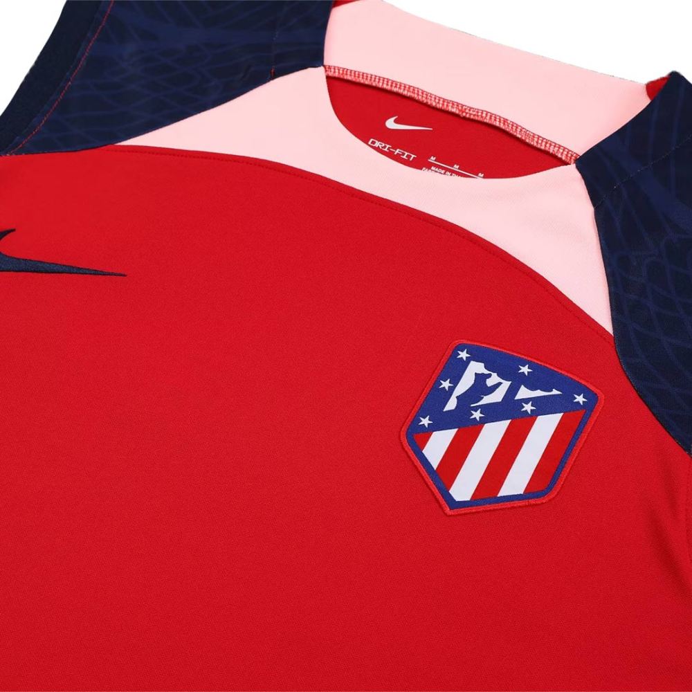 Atletico Madrid Sleeveless Training Kit (Top+Shorts) Red 2023/24
