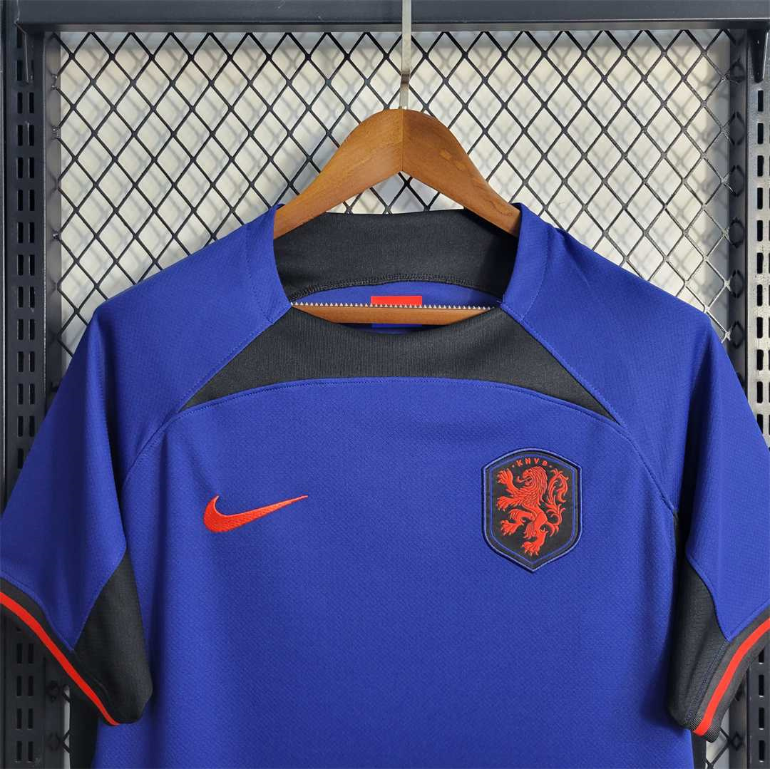 2022 Netherlands  World Cup Away Fan Edition Soccer Jersey