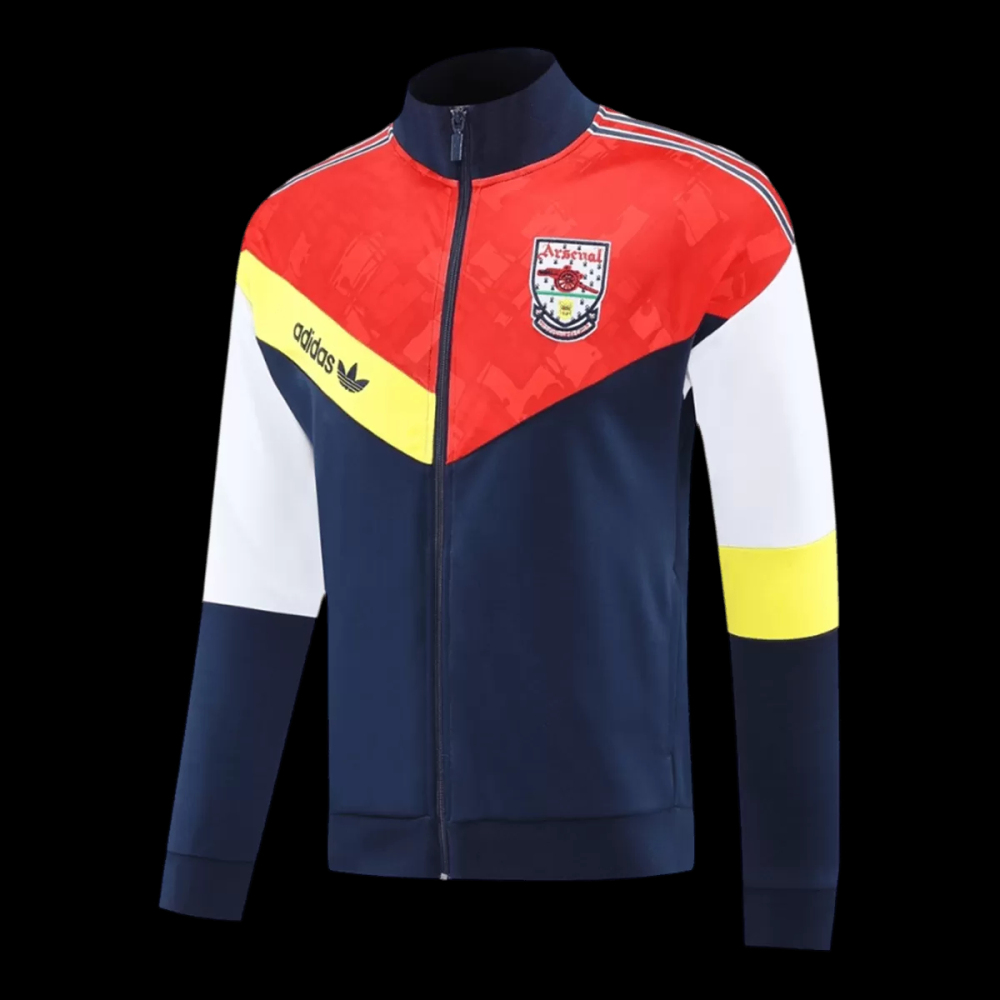 25-26 Arsenal Training Tracksuit Kit(Jacket+Pants) Navy&Red