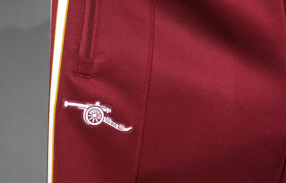 25-26 Arsenal Terrace Icons Track Training Tracksuit Kit(Jacket+Pants) Red