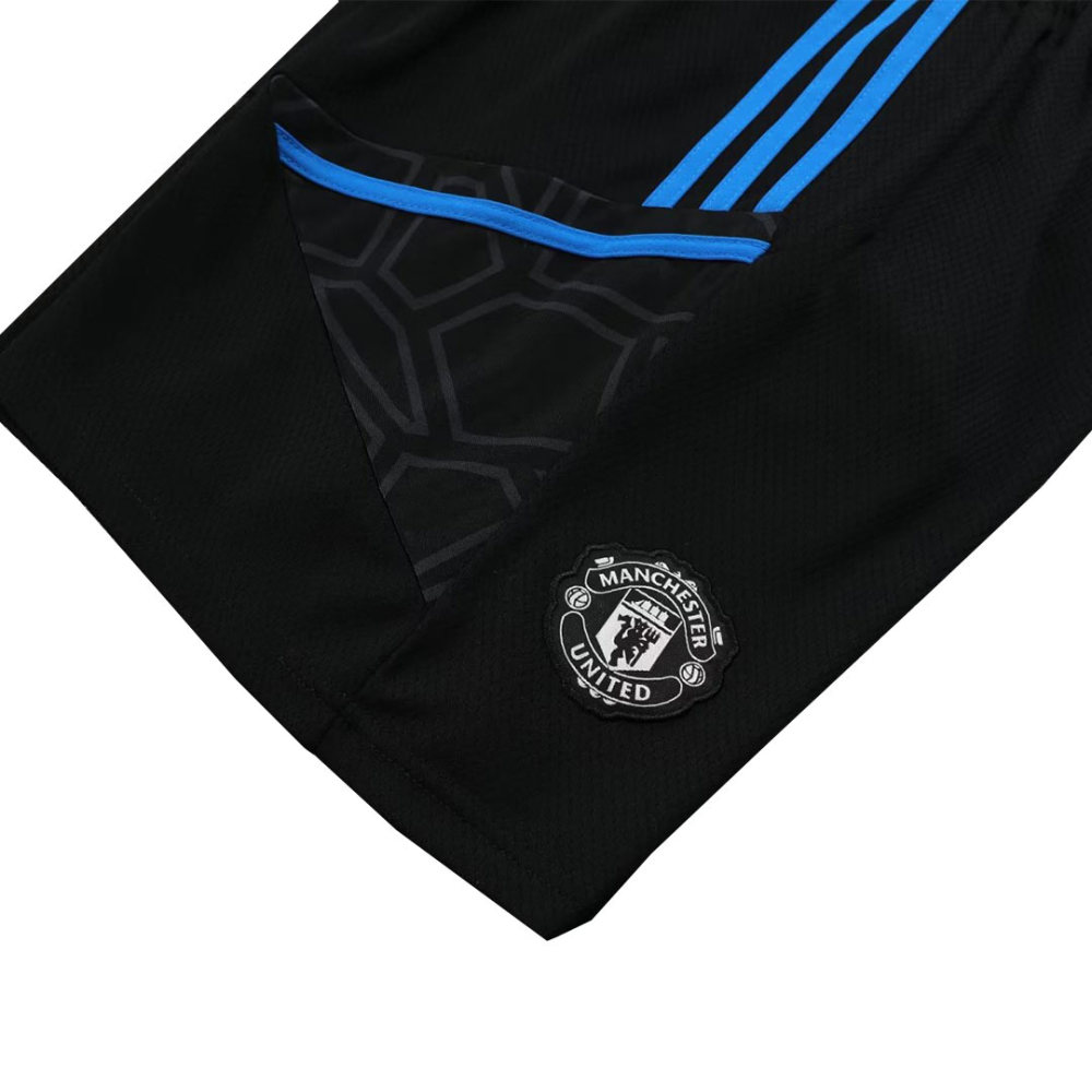 Manchester United Sleeveless Training Kit (Top+Shorts) Black 2022/23