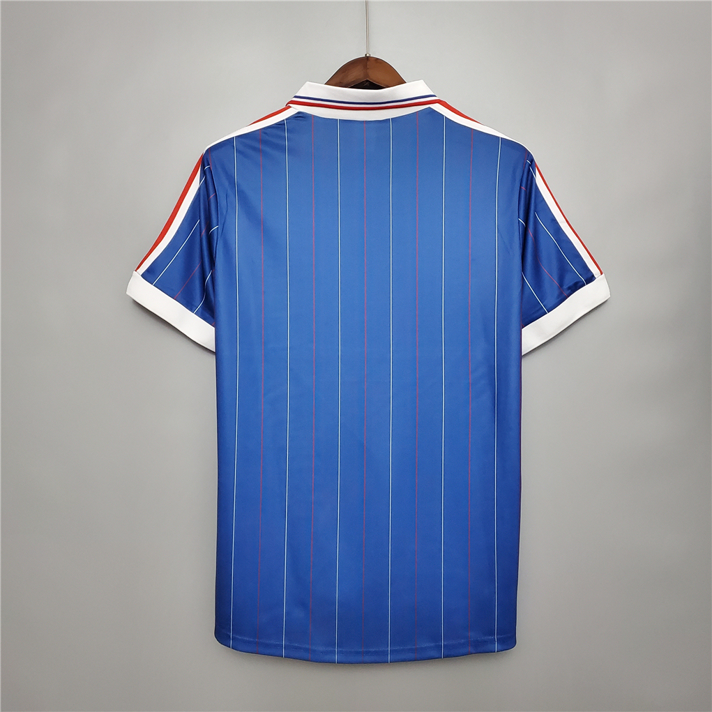 1982 France World Cup Home Retro Jersey