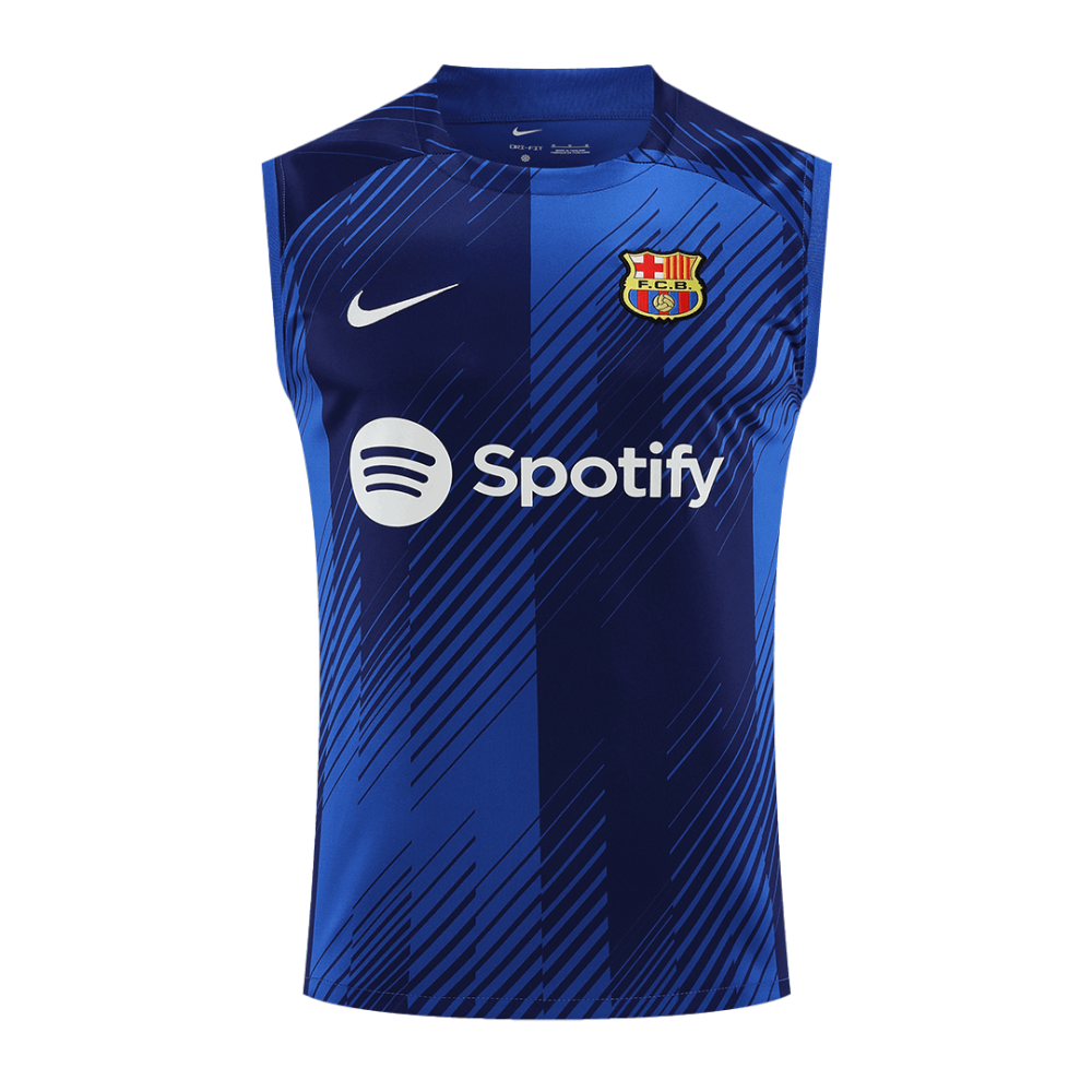 Barcelona Sleeveless Training Kit (Top+Shorts) 2023/24
