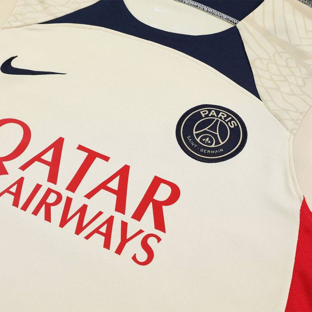 PSG Sleeveless Training Kit (Top+Shorts) White 2023/24