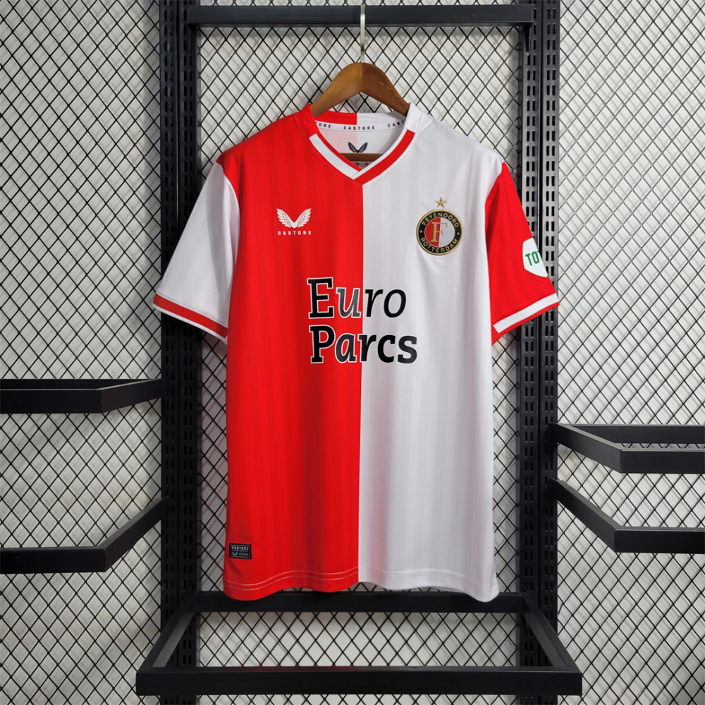 23-24 Feyenoord Home Jersey Fan Version