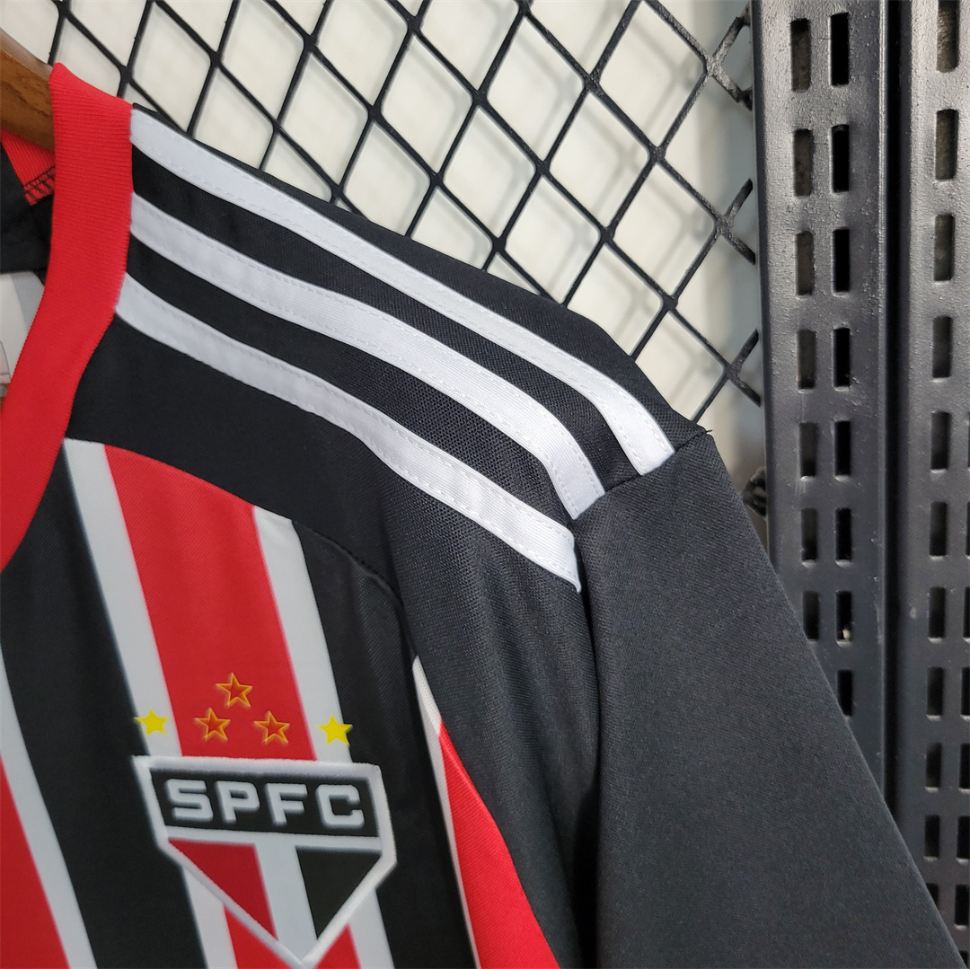 23-24 Sao Paulo FC Away Soccer Jersey