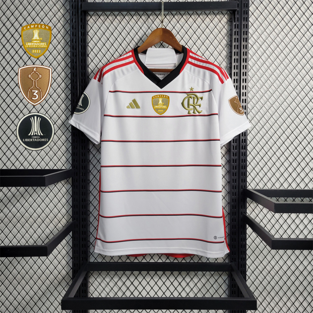 23-24 CR Flamengo Away Jersey Fan Edition