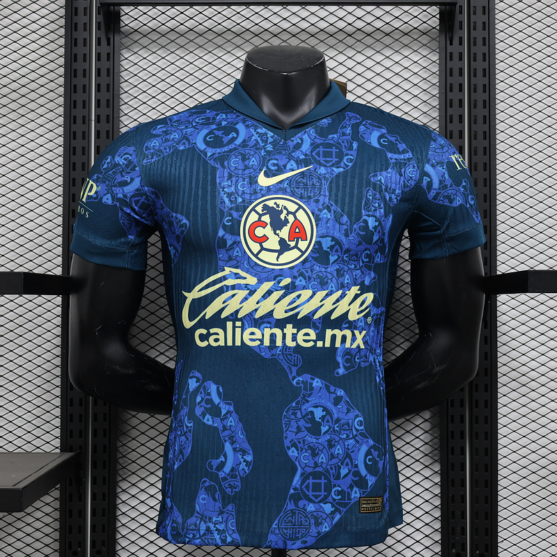 24-25 Club America  Home Soccer Jersey Player Version