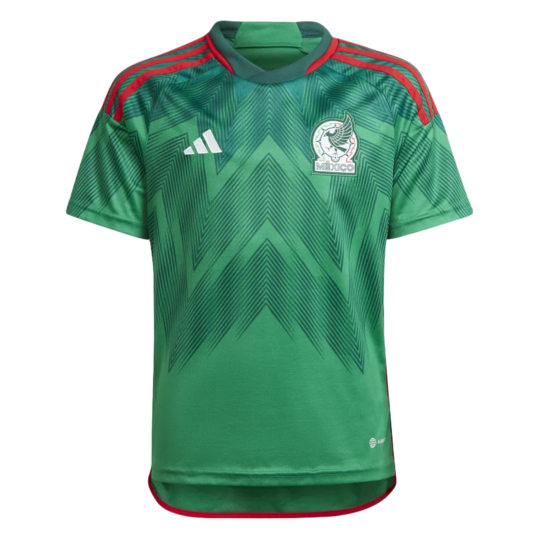 2022 Mexico World Cup Home Kit Jersey+Shorts