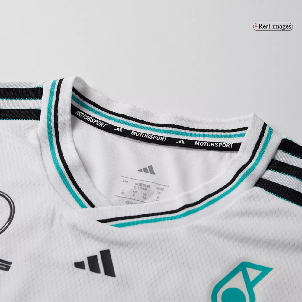 Mercedes AMG Petronas F1 Racing Team White T-Shirt 2025