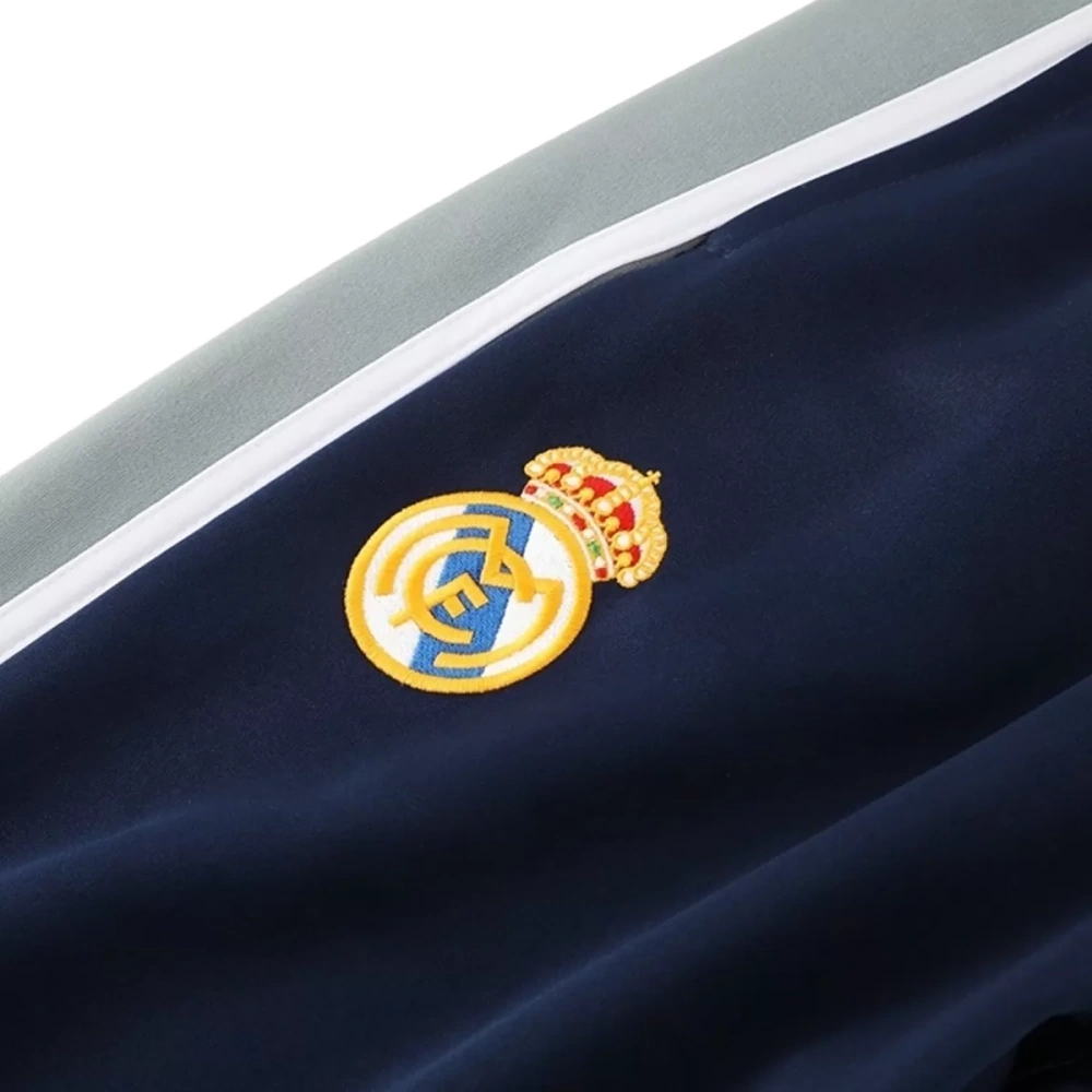 2025-26 Real Madrid Training Tracksuit Kit(Jacket+Pants) 06 Navy