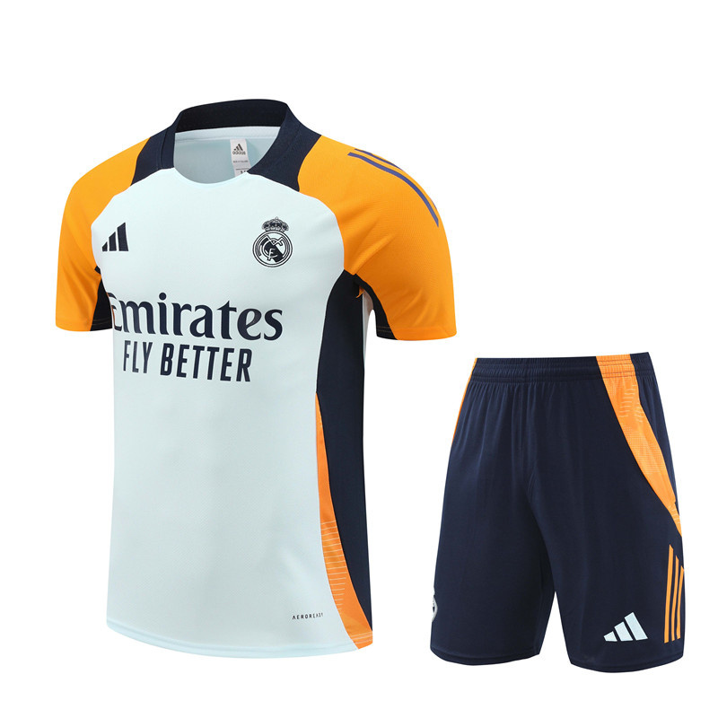 Real Madrid Pre-Match Training Jersey Kit 2024/25