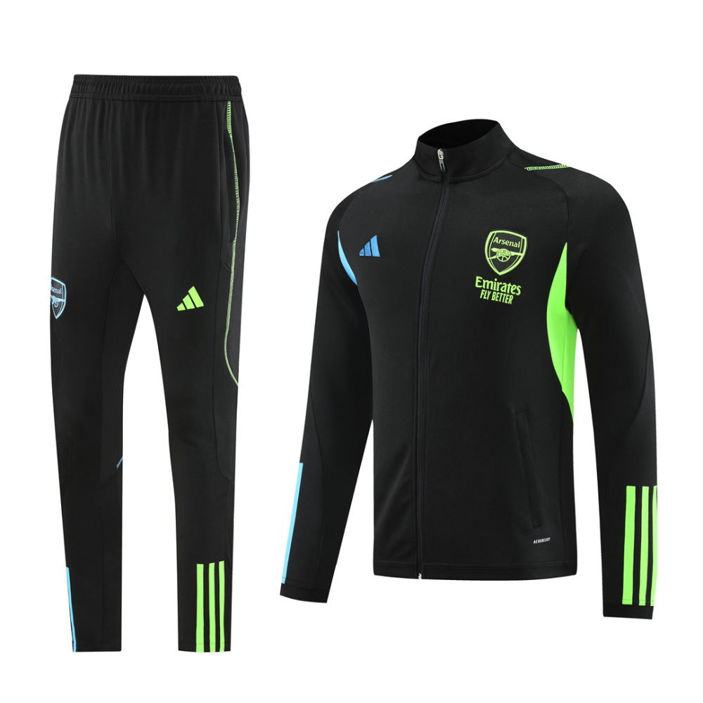 Arsenal Training Jacket Kit (Jacket+Pants) Black 2023/24