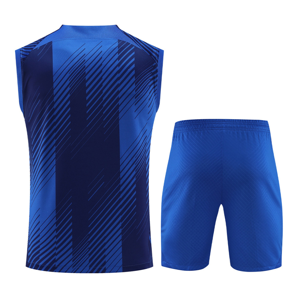 Barcelona Sleeveless Training Kit (Top+Shorts) 2023/24