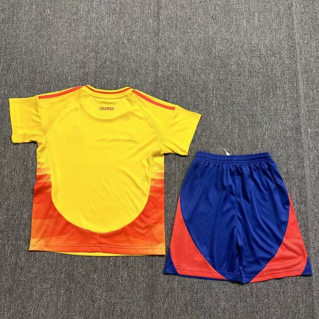 2024 Colombia Copa America Home Jersey+Shorts