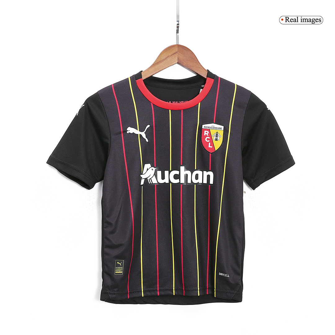 23-24  RC Lens Away Kids Kit Jersey+Shorts