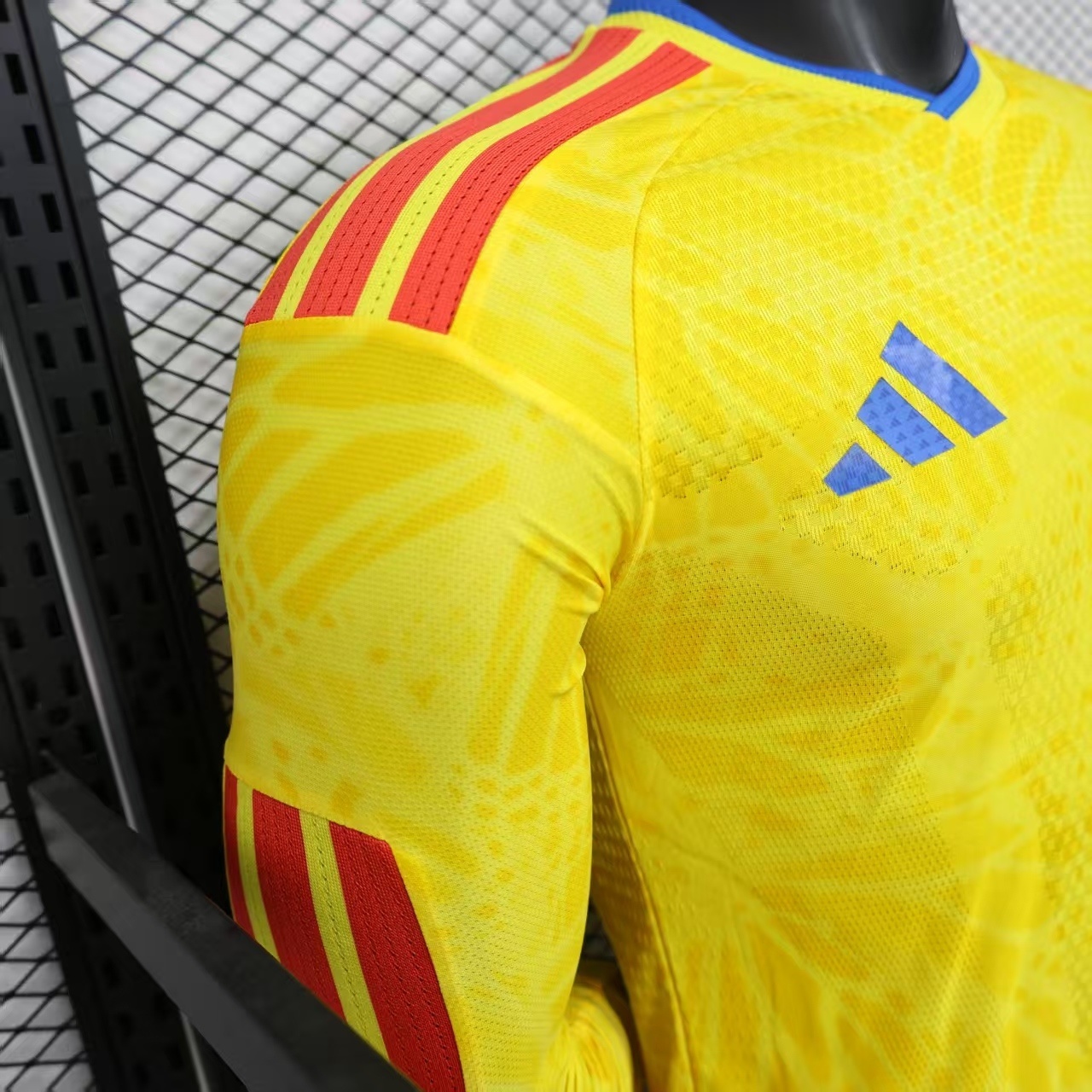 2026 Colombia Home World Cup Jersey Player Version Long Sleeve