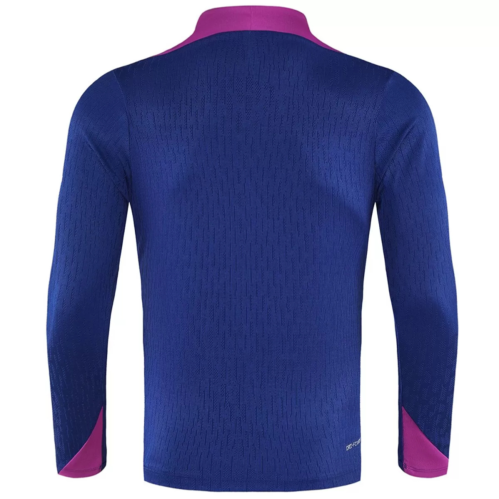 25-26 Barcelona 1/4 Zipper Sweat Kit(Top+Pants) Navy