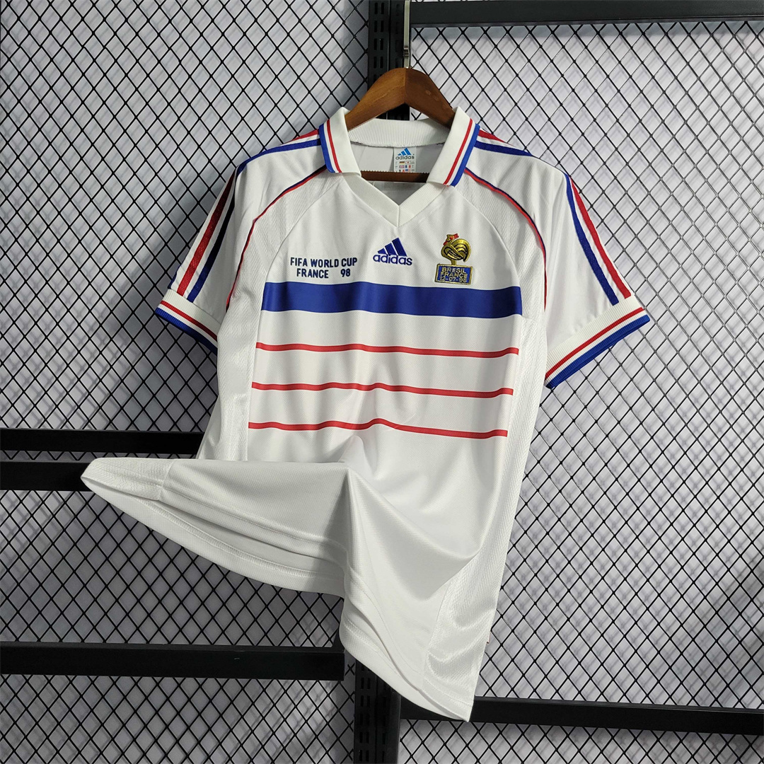 1998 France World Cup Away Retro Jersey
