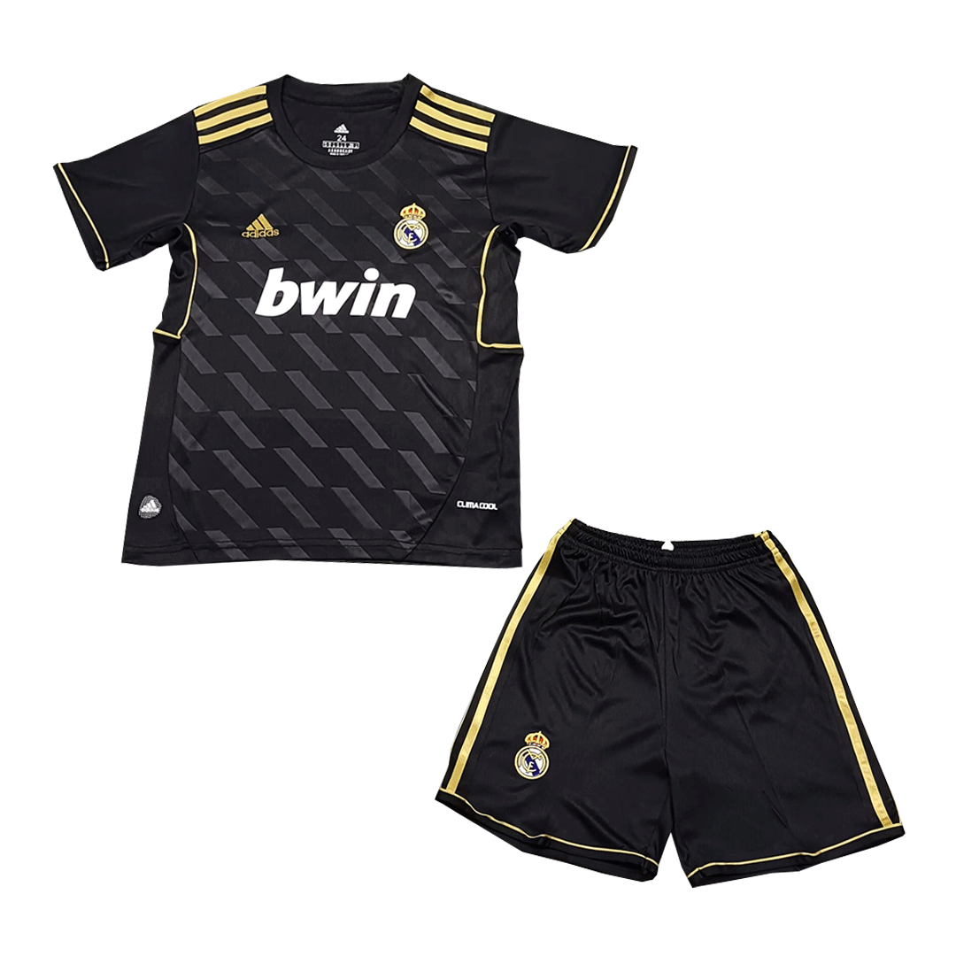 2011/12 Real Madrid Away Retro Kids Kit Jersey+Shorts