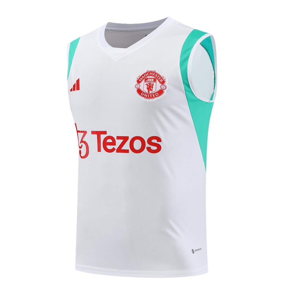 Manchester United Sleeveless Training Kit Top+Short 2023/24