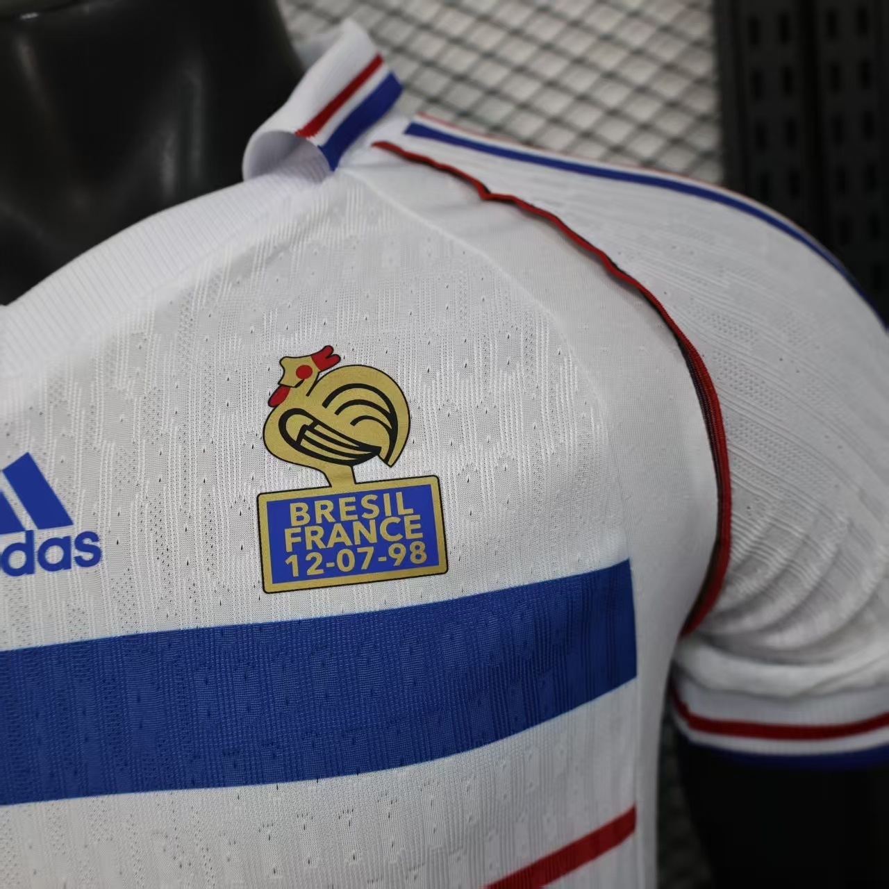 1998 France World Cup Home Retro Jersey Player Edition