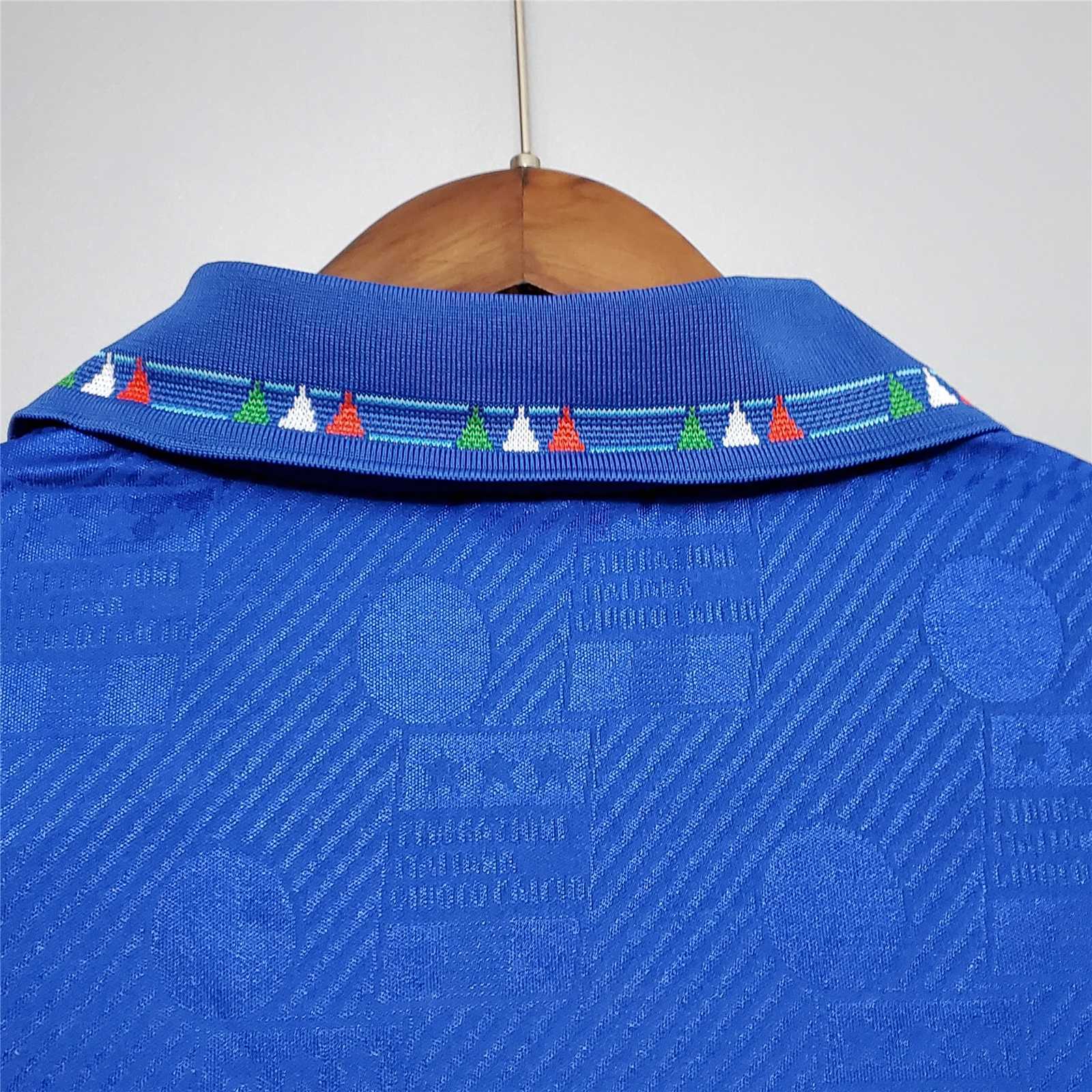 1994 Italy Home World Cup Retro Jersey