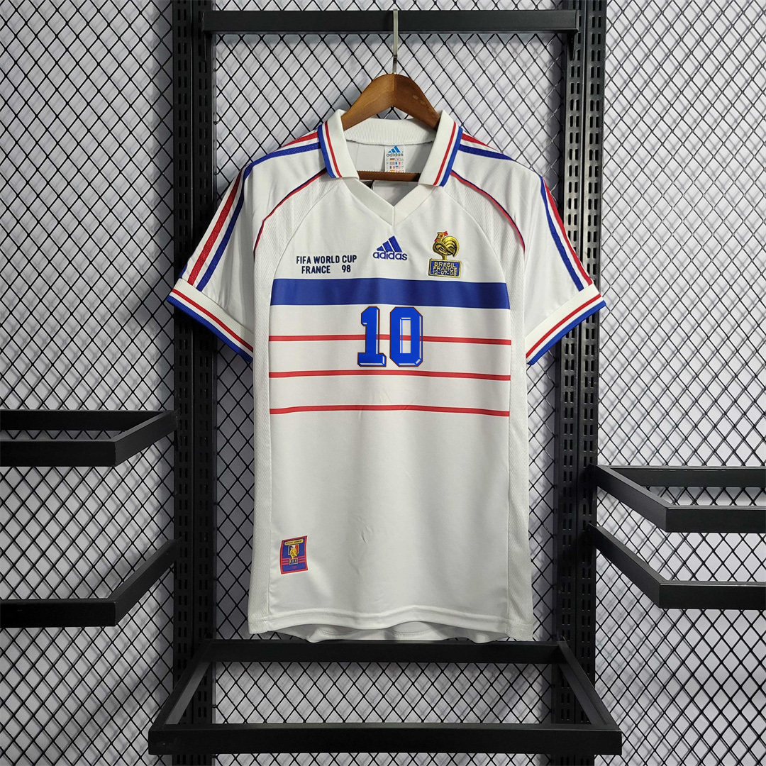 1998 France World Cup Away Retro Jersey