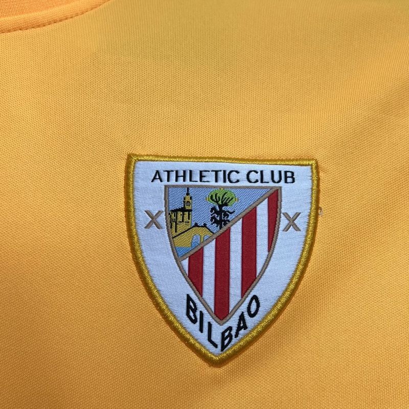 24-25 Athletic Club de Bilbao Yellow Goalkeeper Soccer Jersey