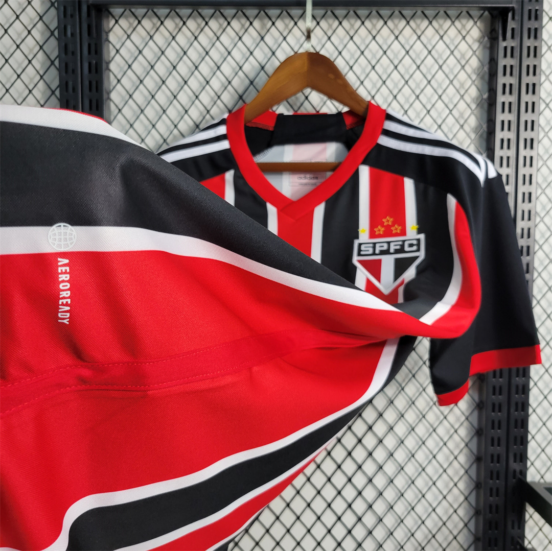 23-24 Sao Paulo FC Away Soccer Jersey