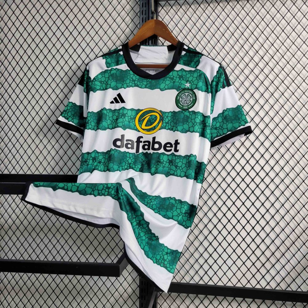 23-24 Celtic Home Soccer Kit Jersey+Shorts