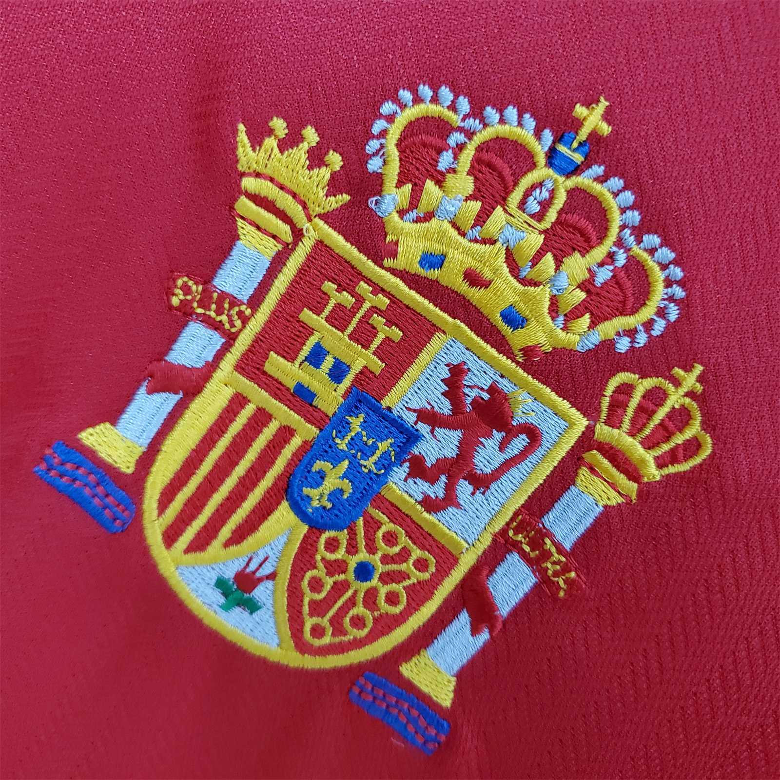 1998 Spain Home World Cup Retro Jersey