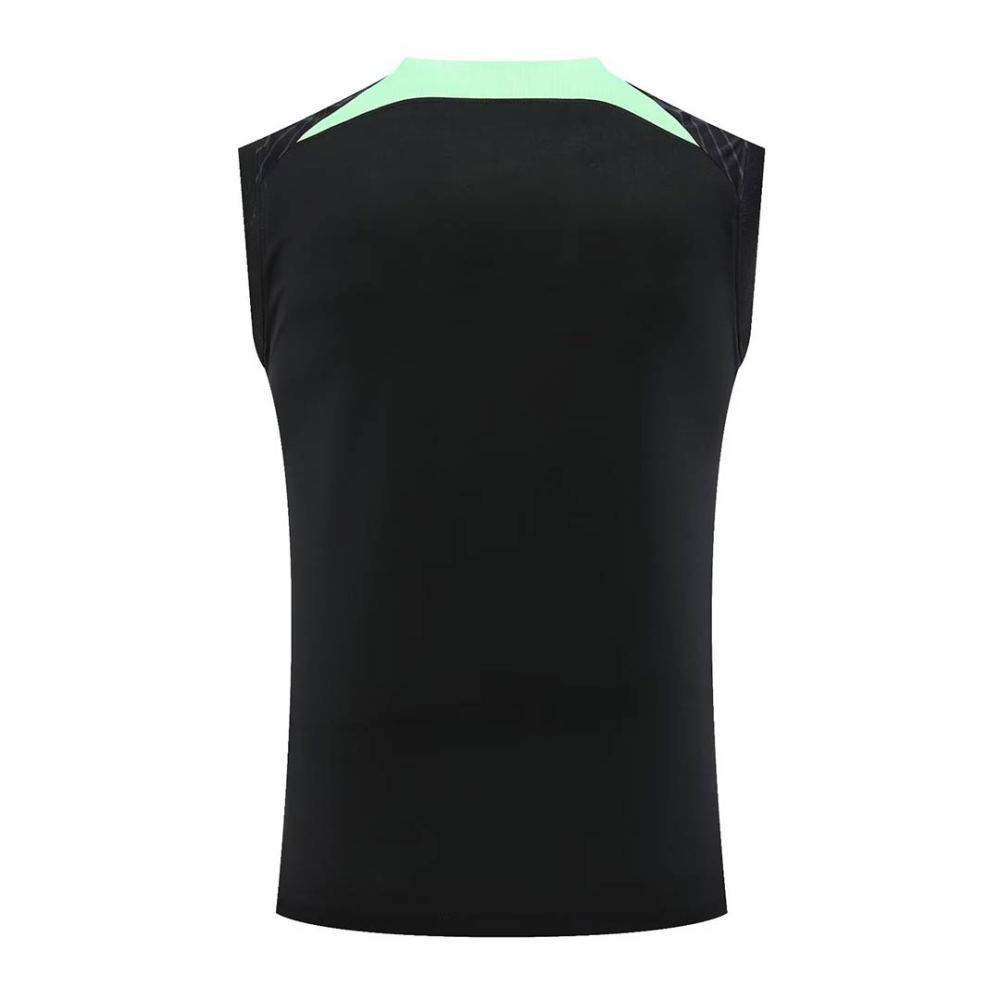 Liverpool Sleeveless Training Kit (Top+Shorts) Black 2023/24