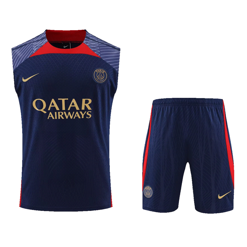 PSG Sleeveless Training Kit (Top+Shorts) 2023/24