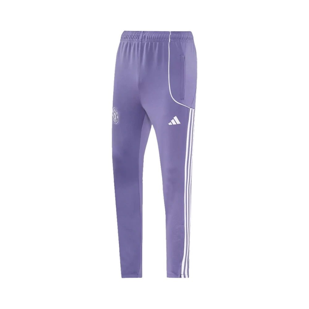 25-26 Manchester United Training Tracksuit Kit(Jacket+Pants) Purple