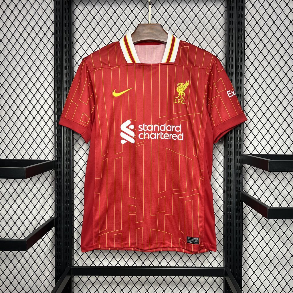24-25 Liverpool Home Football Jersey