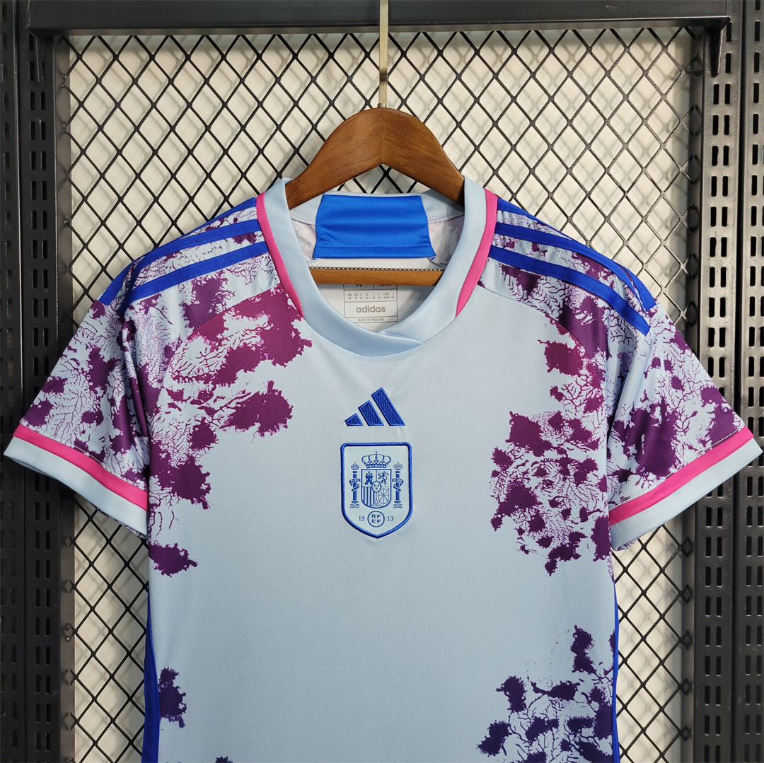 2023 Spain Women Nation Team Away Jersey Women's World Cup