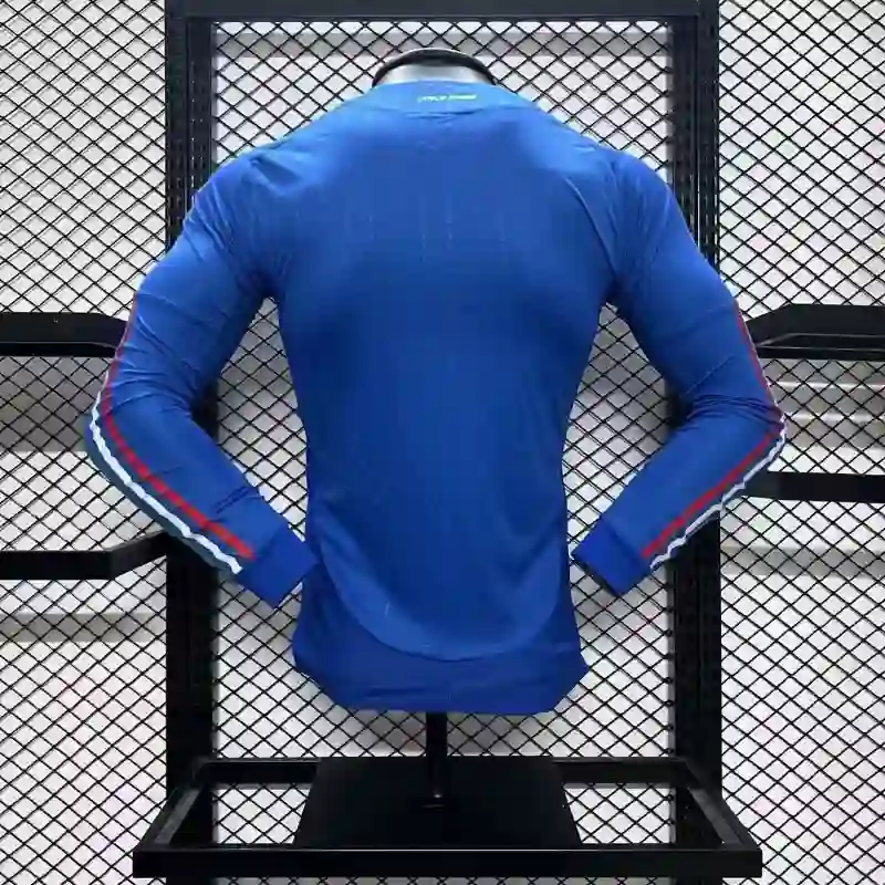 2024 Italy Euro Cup Home Jersey Long Sleeve Player Version