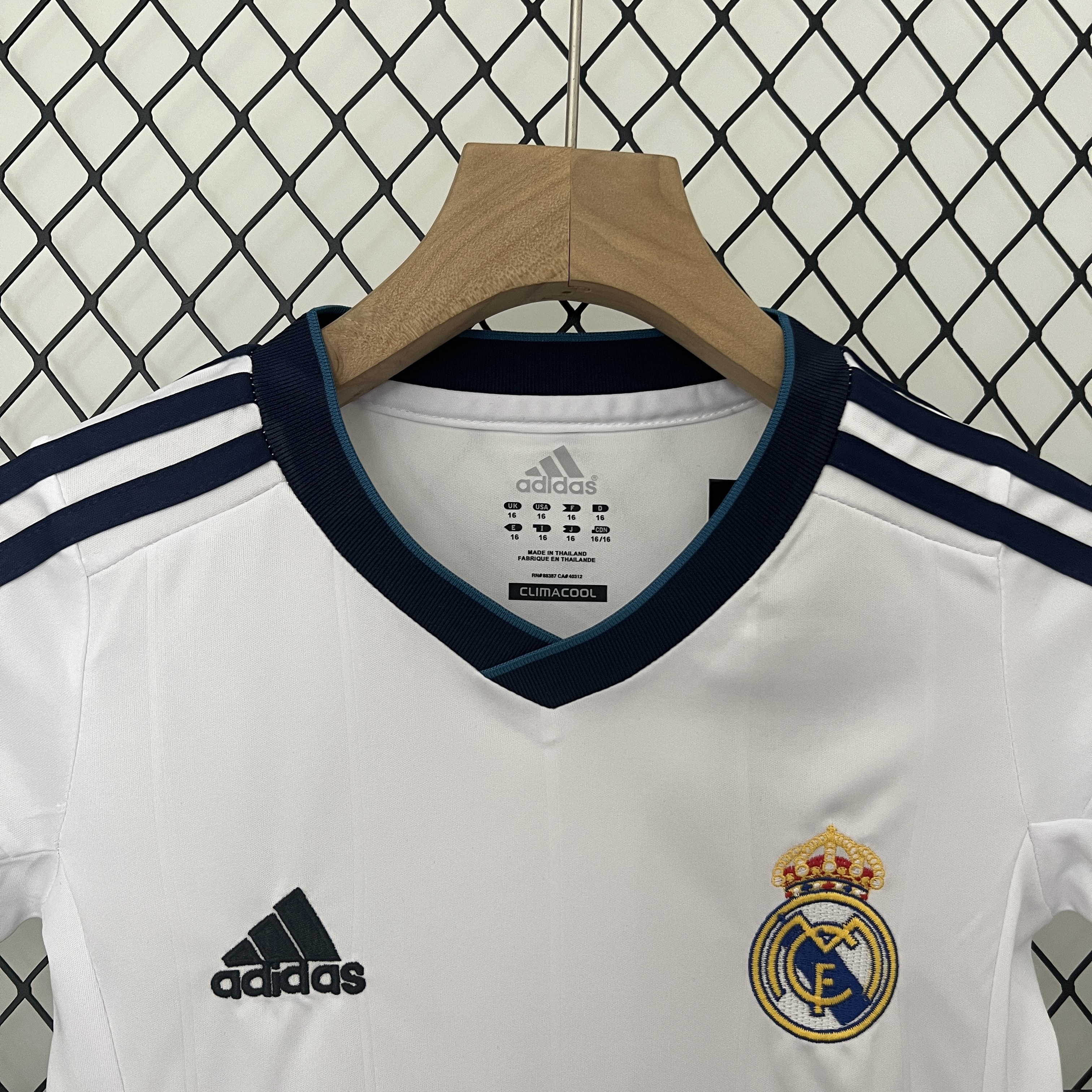 2012-13 Real Madrid Home Retro Kids Kit Jersey+Shorts
