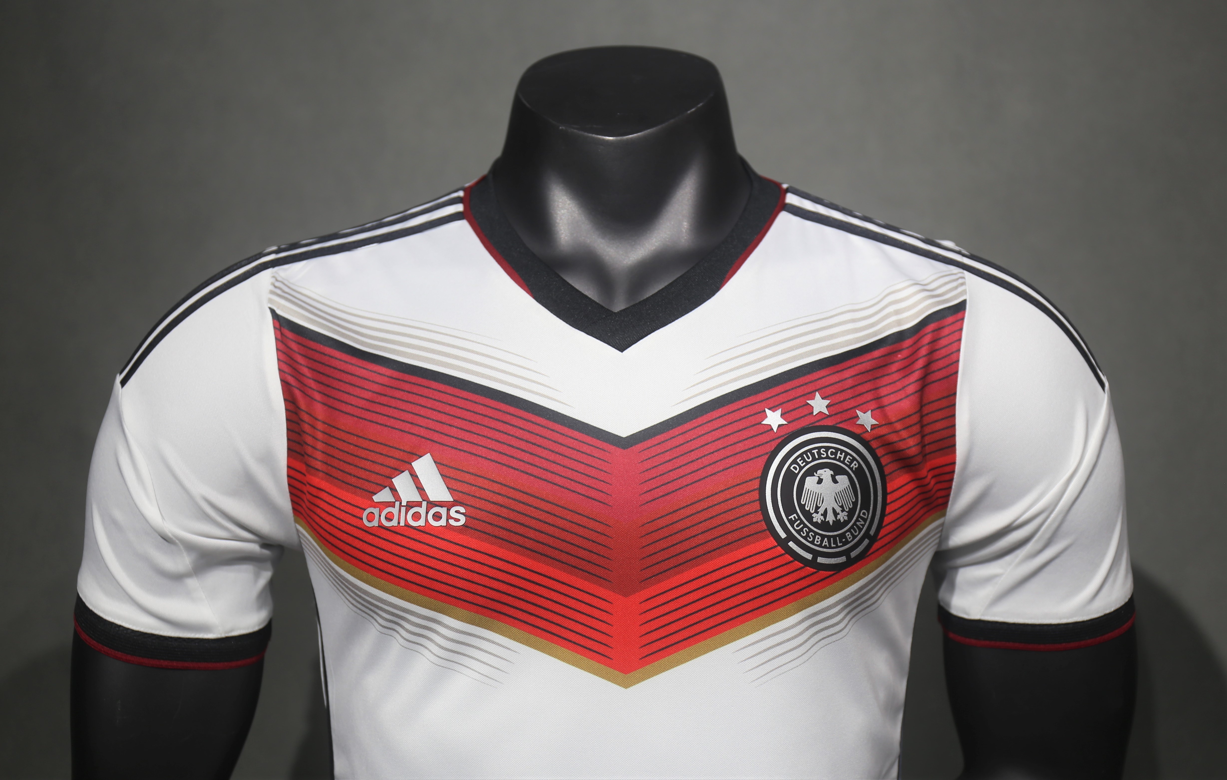 2014 Germany World Cup Home Retro 3 Stars Jersey Player Edition