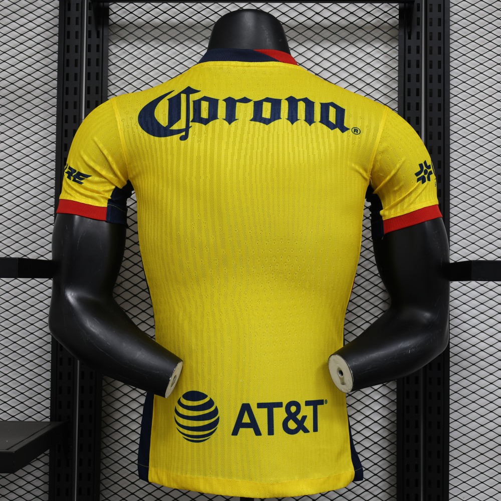 24-25 Club America  Home Soccer Jersey Player Version