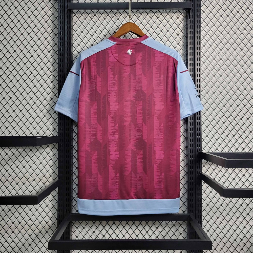 23-24 Aston Villa Home Fan Version Jersey